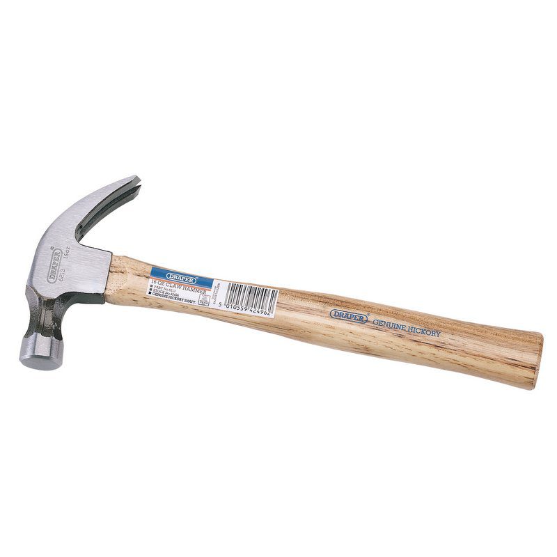 Marshalltown 16Oz Flooring & Tiling Hammer – Claw Frame, Smooth Face, Forged Steel, Shock Reduction Grip – For General & Finish Work
