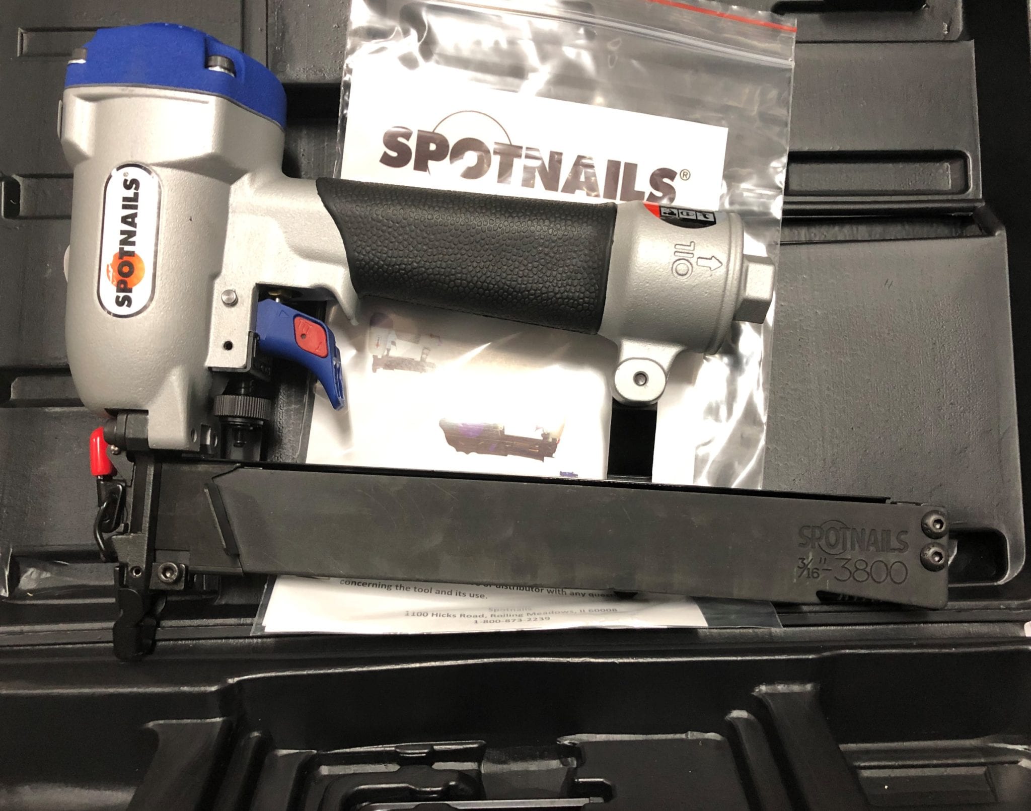 Spotnails T1S3832 Pneumatic Stapler Tools 4 Flooring and More